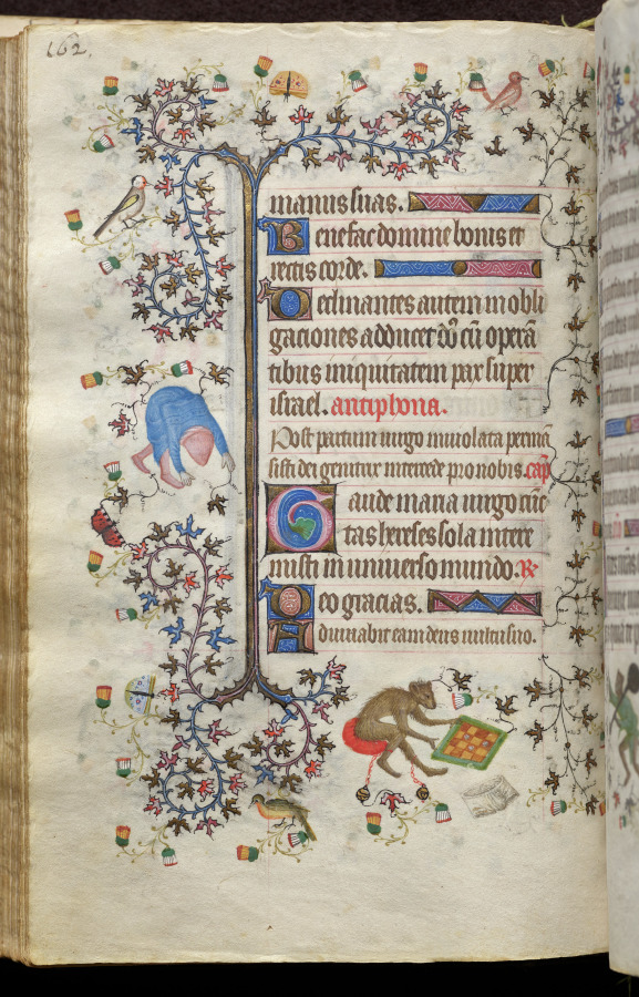Hours of Charles the Noble, King of Navarre (1361-1425): fol. 81v, Text