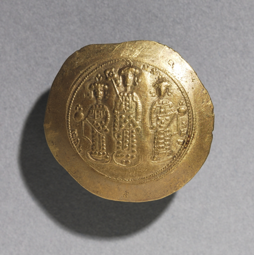 Nomisma with Eudocia and Romanus IV Diogenes (reverse)