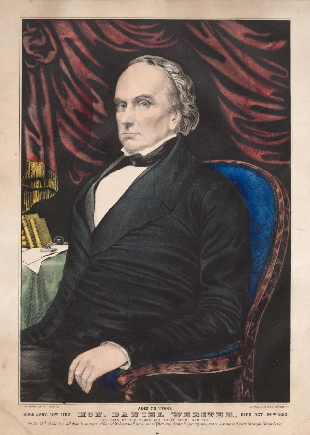Hon. Daniel Webster, Aged 70 Years