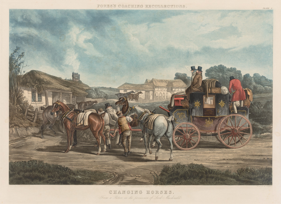 Changing Horses by Samuel Williams Fores, The Cleveland Museum of Art
