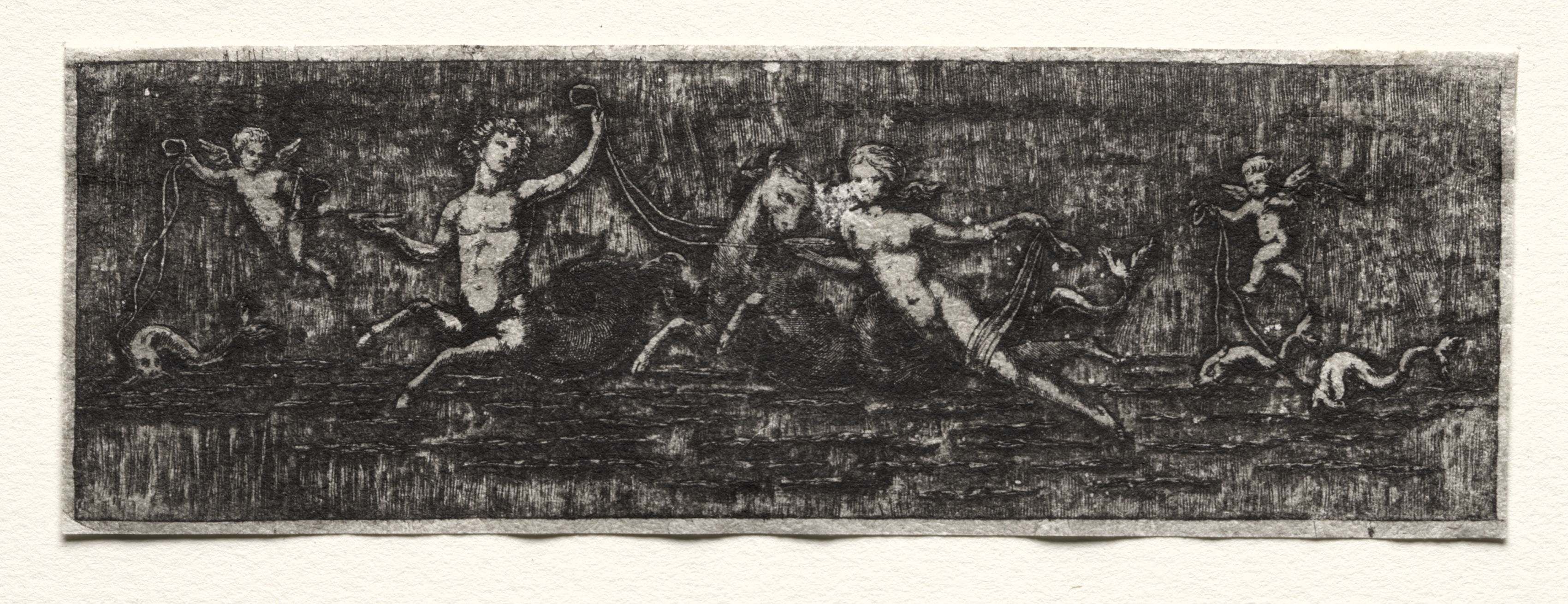 Unknown artist, Triton and Nereid