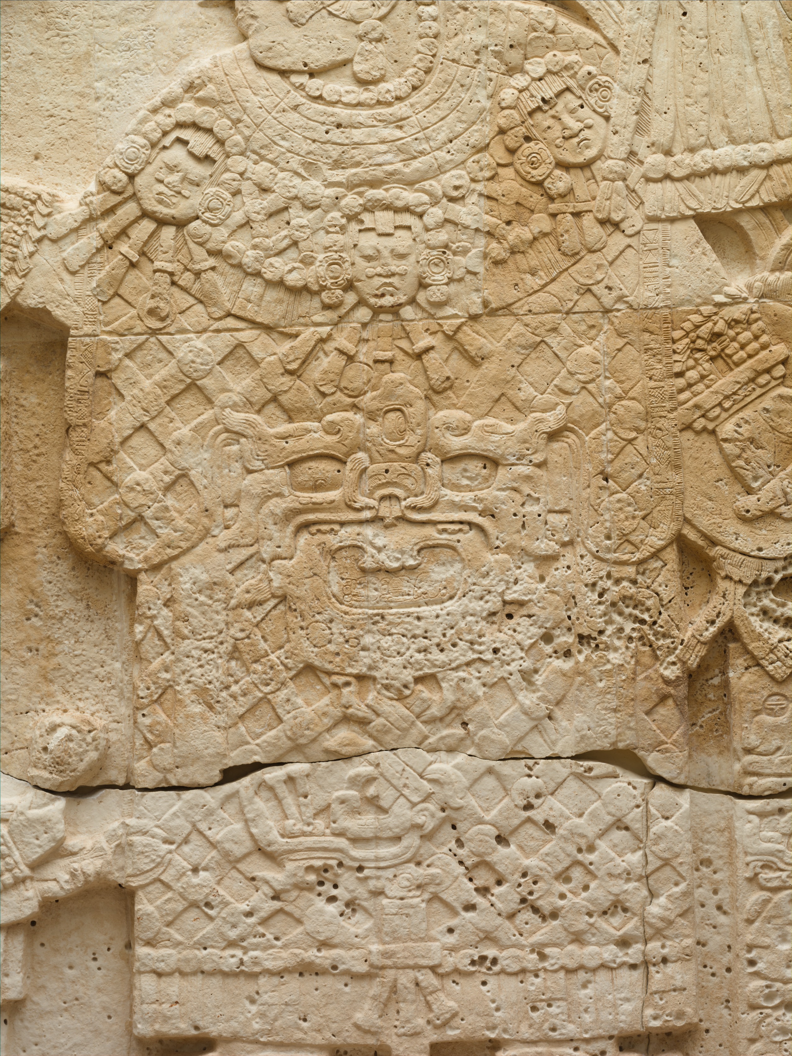 Front Face of a Stela (Free-standing Stone with Relief