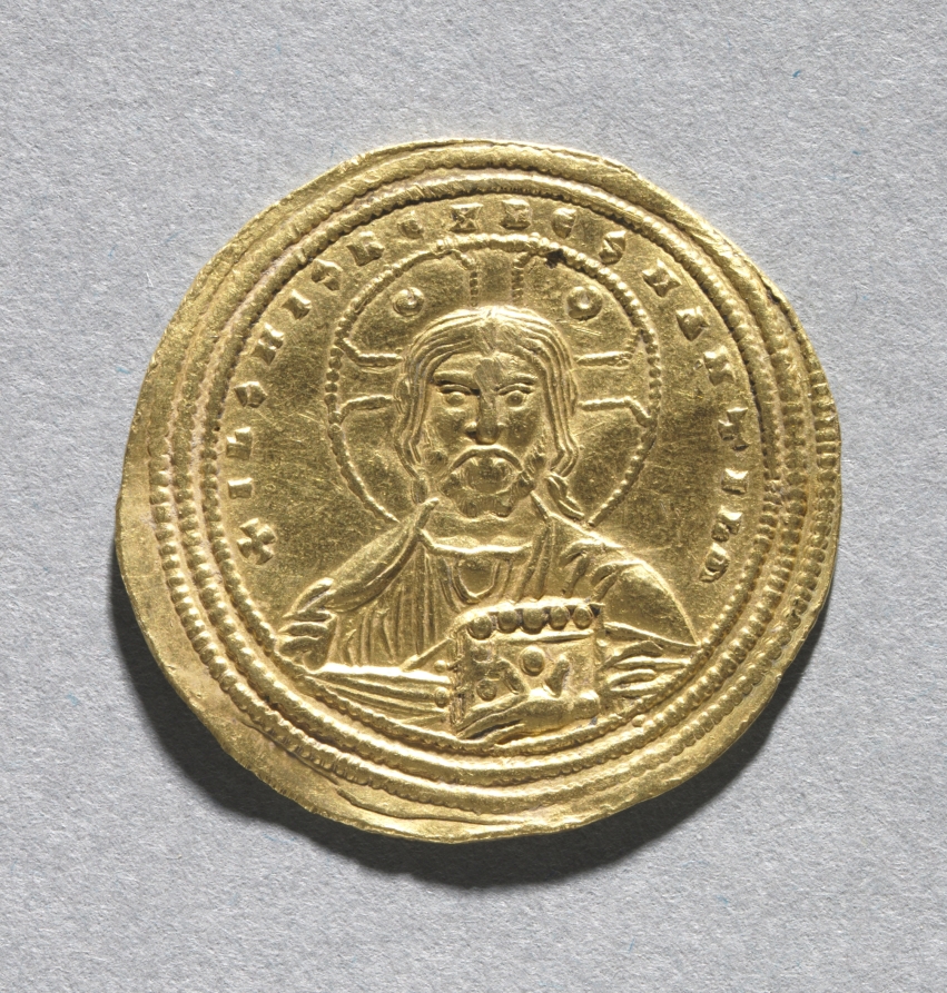 Nomisma with Basil II Bulgarotonos and His Brother Constantine VIII (obverse)