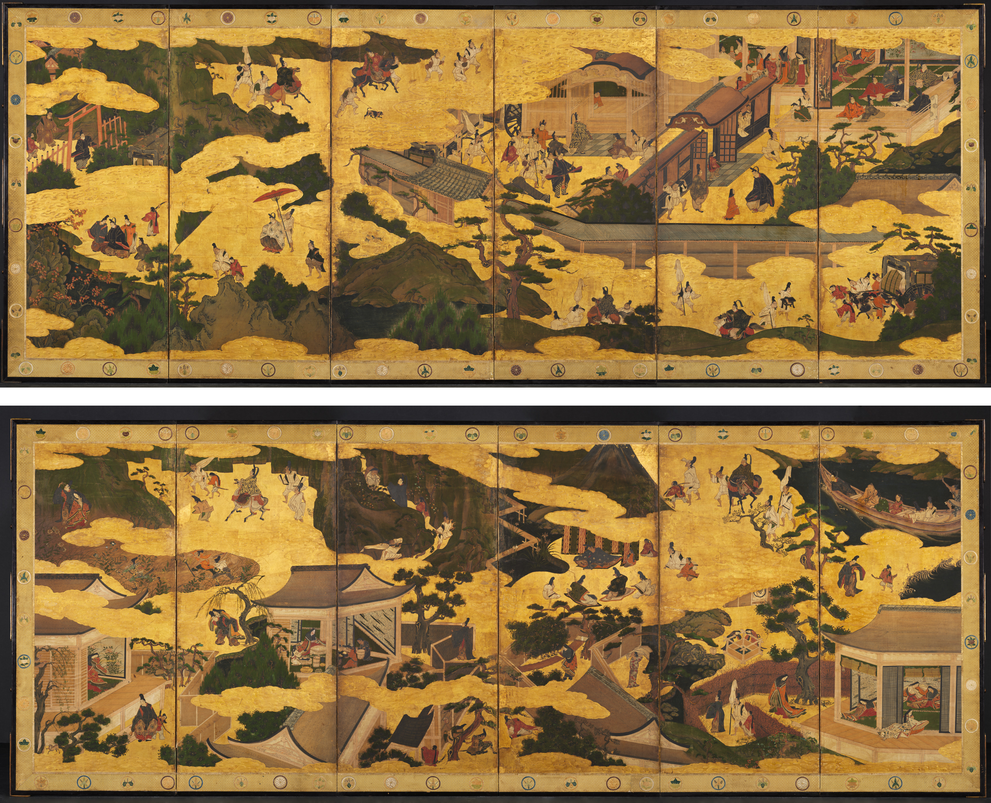 Scenes from the Tales of Ise | Cleveland Museum of Art