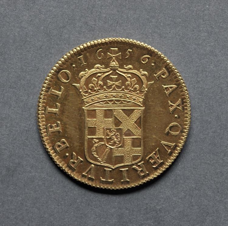 Broad: Crowned Shield of Arms (reverse)