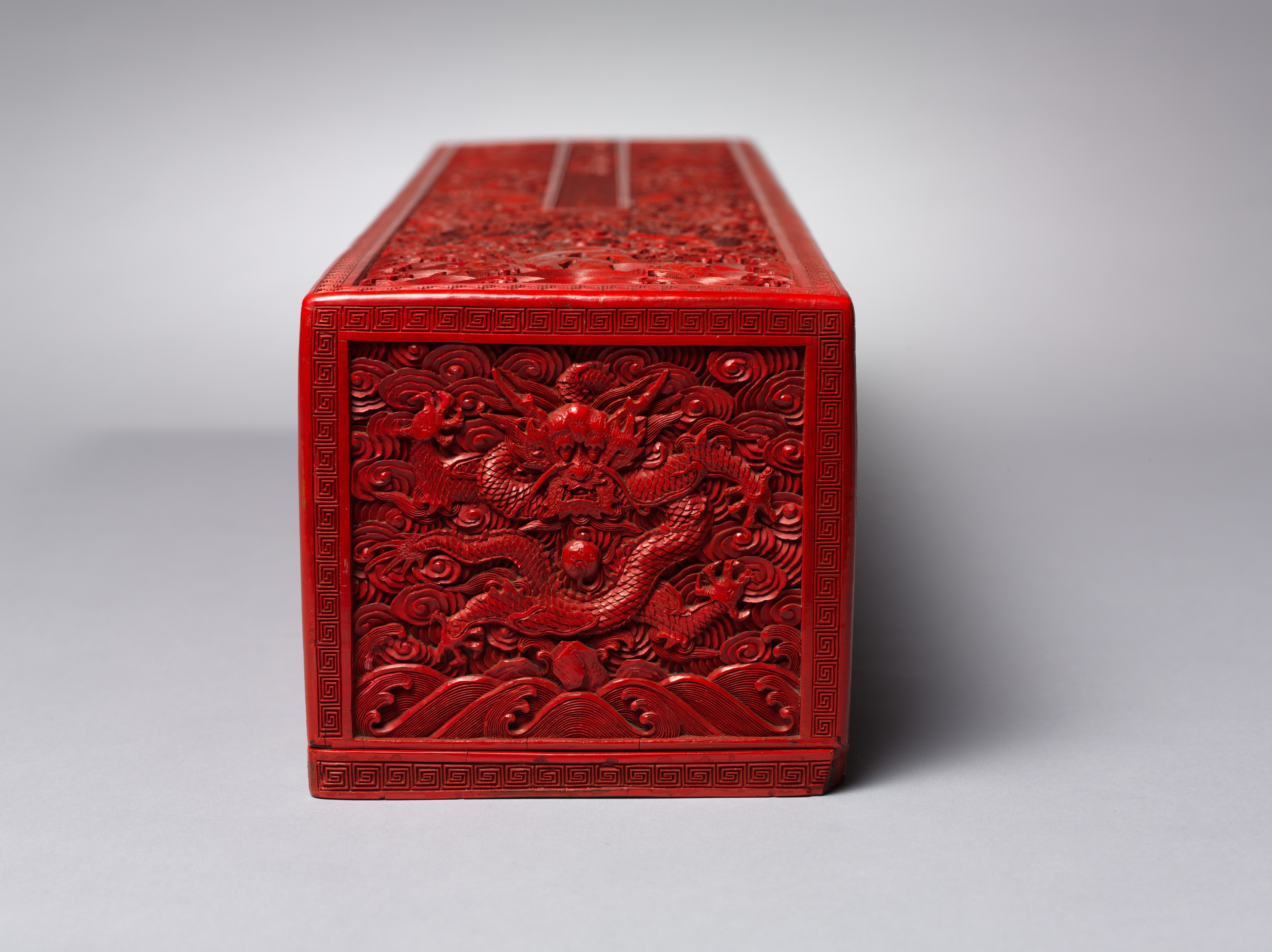 Carved Lacquer Scroll Box | Cleveland Museum of Art| Cleveland Carved Lacquer Scroll Box | Cleveland Museum of Art| Cleveland