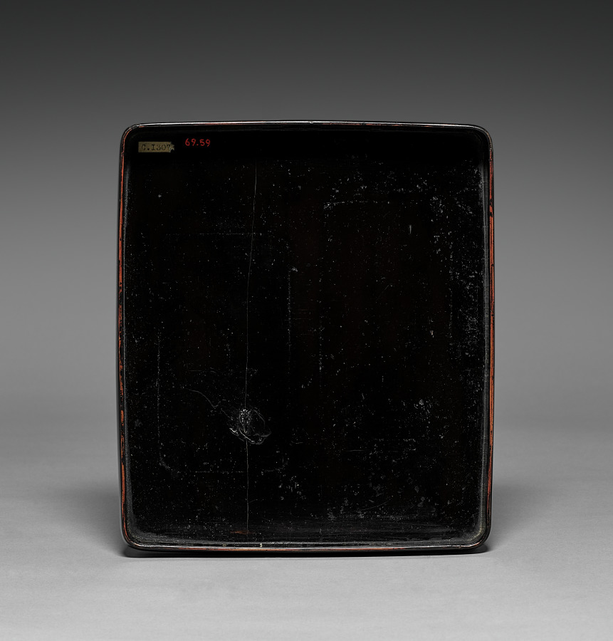 Writing Box (Suzuribako) with Europeans