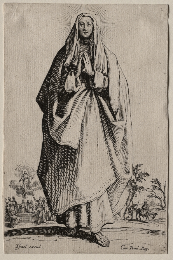 Salvatoris Beatae Mariae Virginis Sanctorum Apostolorum Icones/Les Grands Apôtres (The Large Apostles): La Sainte Vierge (The Holy Virgin)