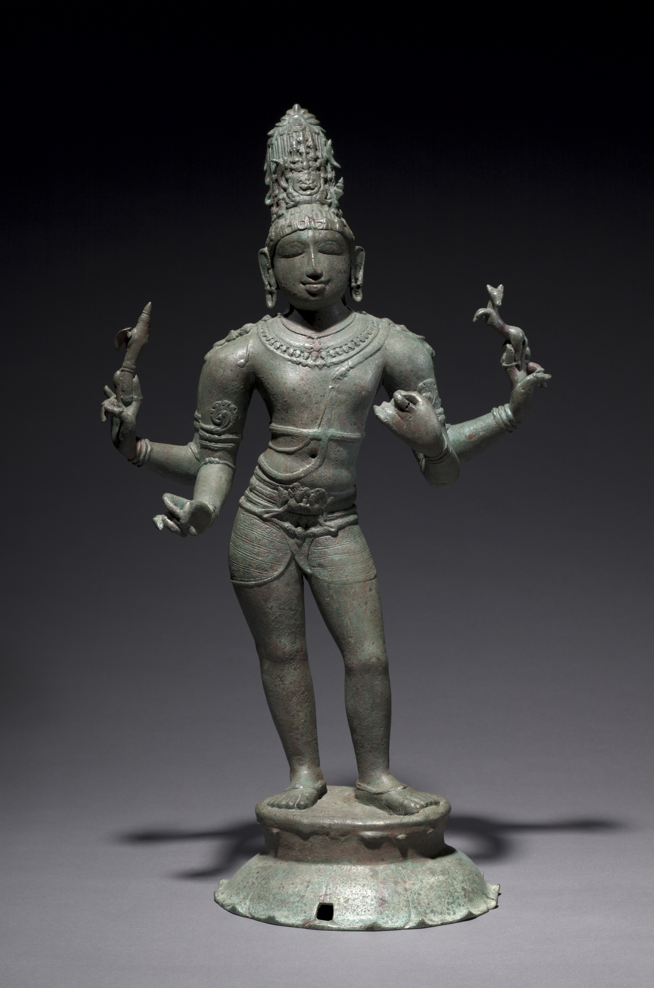 Shiva as Lord of Music South India, Tamil Nadu, Chola period (900 