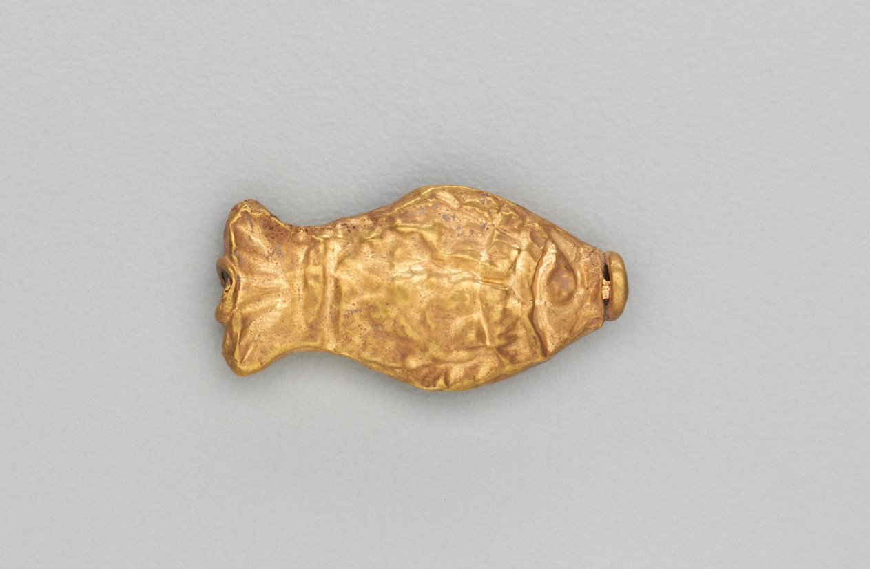 Necklace Bead in the Form of a Fish