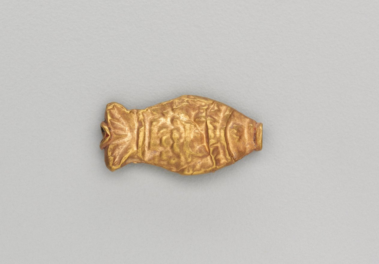 Necklace Bead in the Form of a Fish