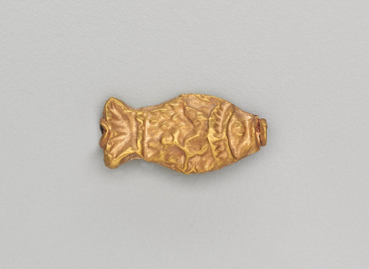 Necklace Bead in the Form of a Fish