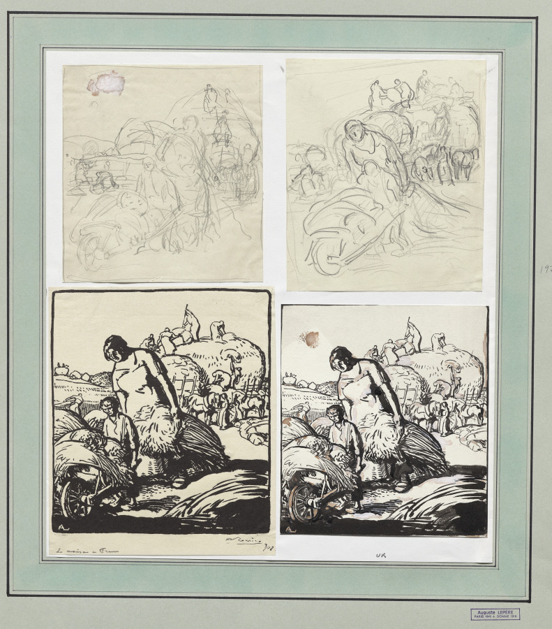 La Moisson en France