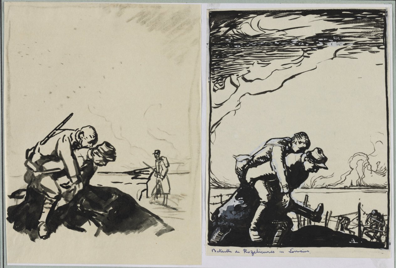 Bataille de Rozelieures en Lorraine