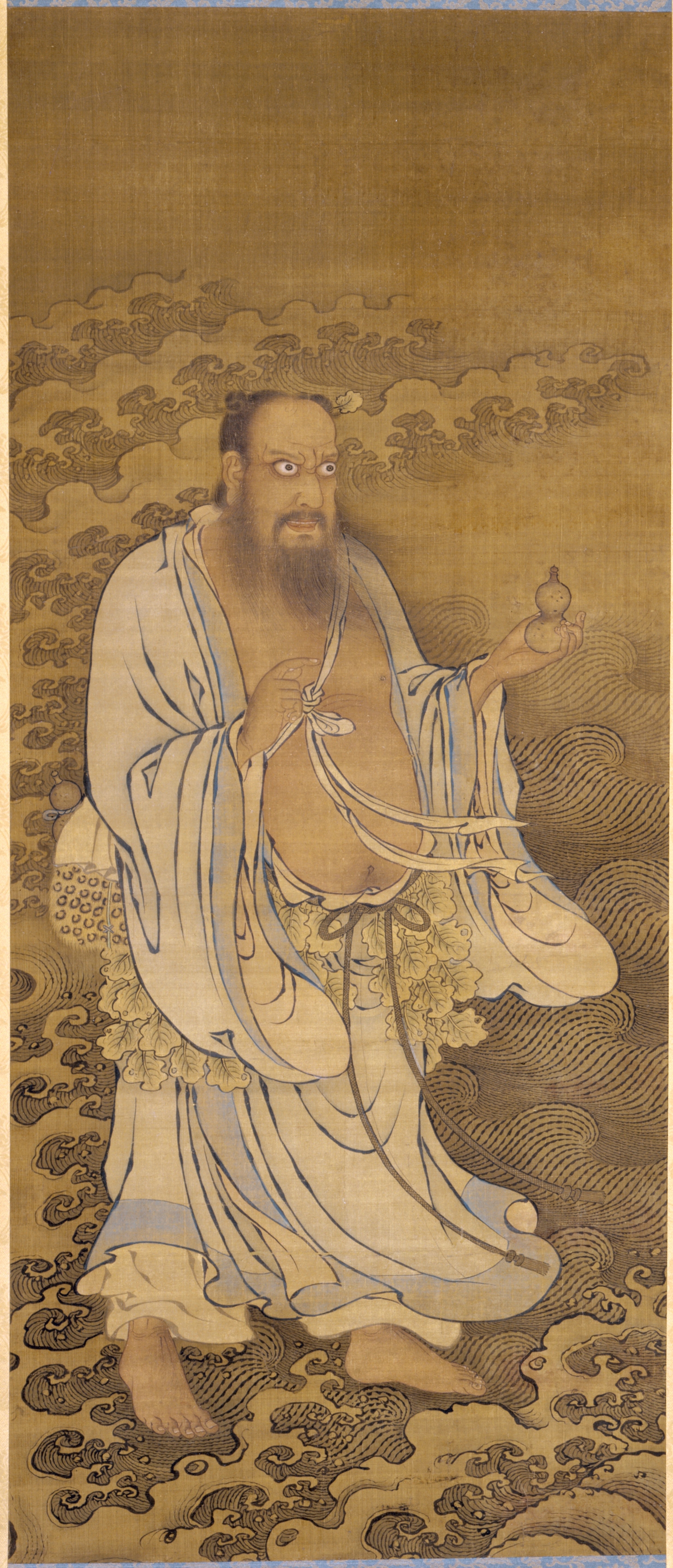 希少Painting on China お値下しました Zhongli Quan Crossing the Ocean | Cleveland Museum of Art