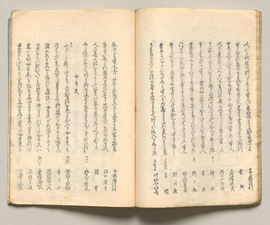 Spread Fifteen from Volume Six of People of Japan in Light Verse (Kyōka)