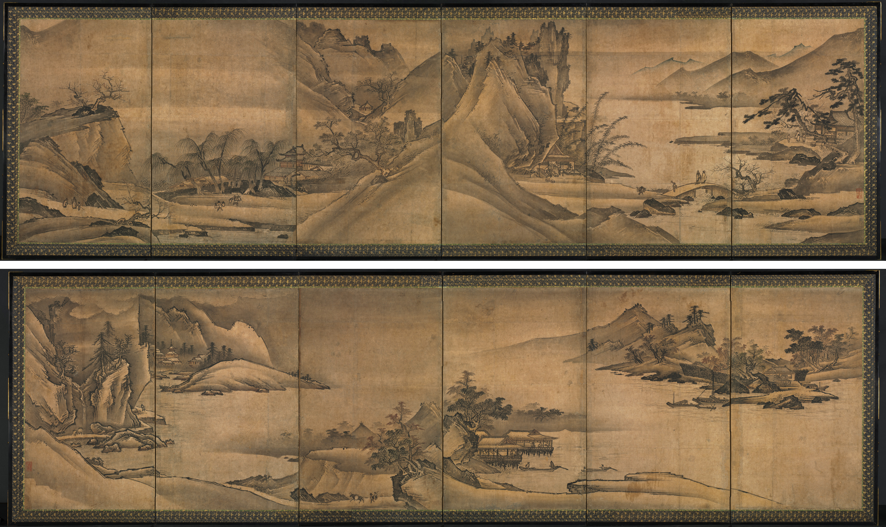Landscape of the Four Seasons | Cleveland Museum of Art