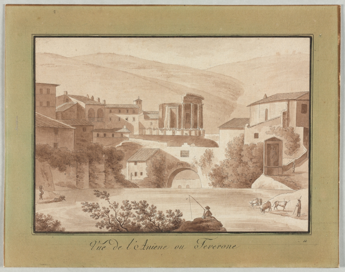Vue de l'Aniene ou Teverone