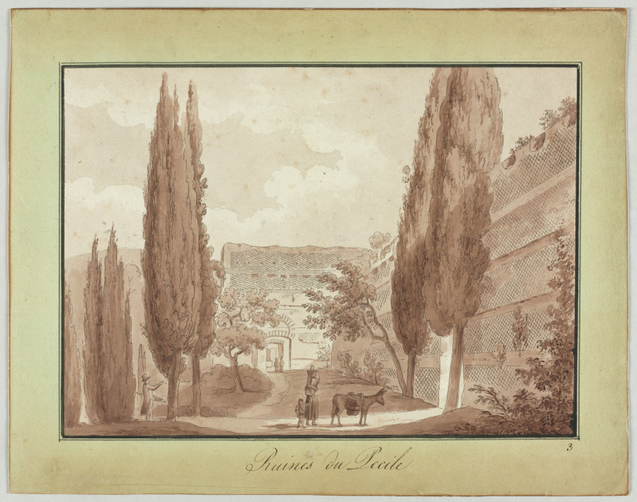 Ruines du Pecile