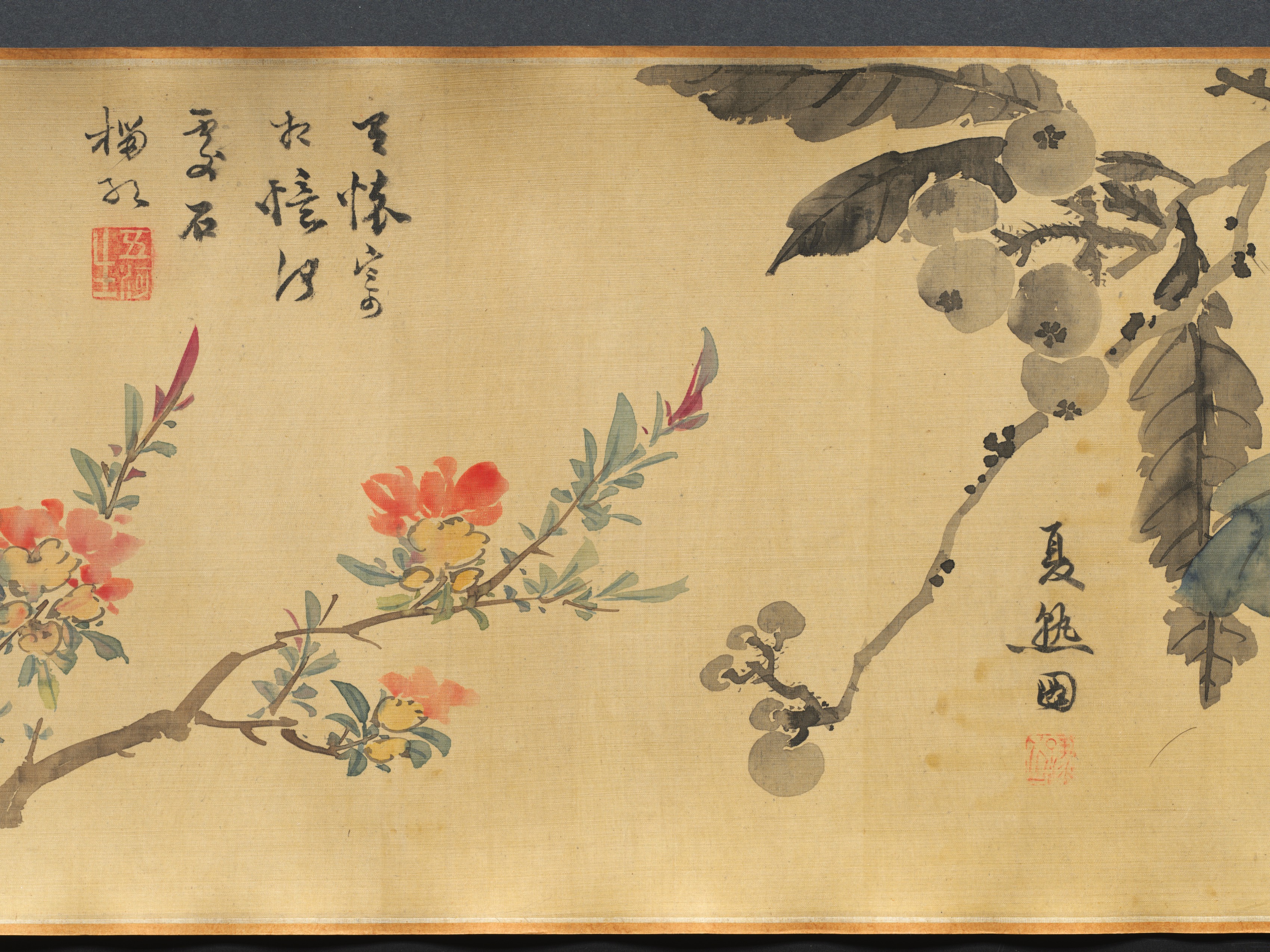 Flowers of Four Seasons, with Poems | Cleveland Museum of Art