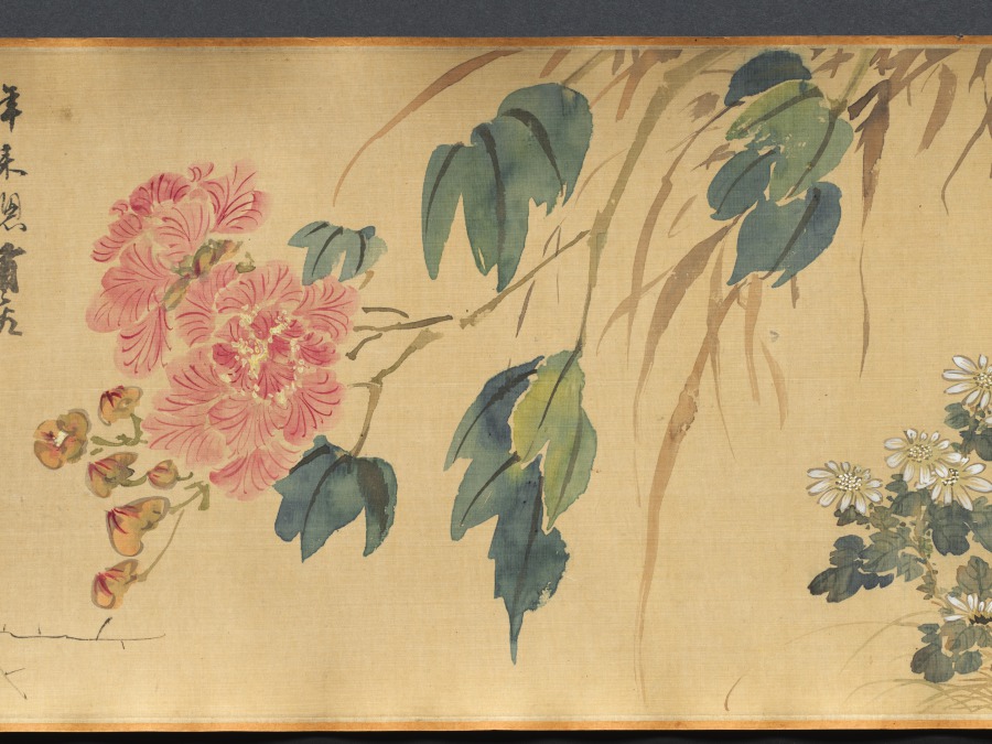 Flowers of Four Seasons, with Poems | Cleveland Museum of Art