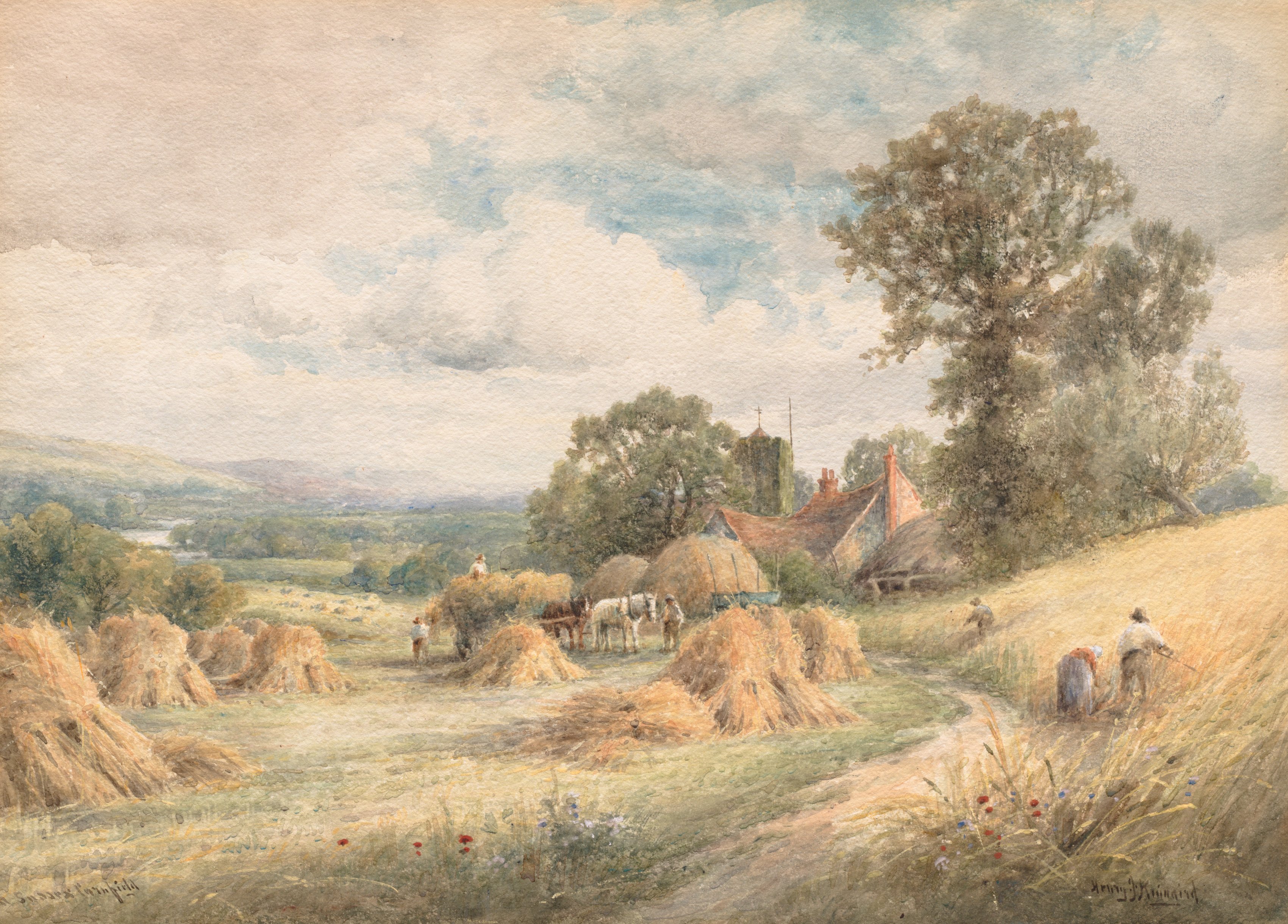 Henry J. Kinnaird, A Sussex Cornfield