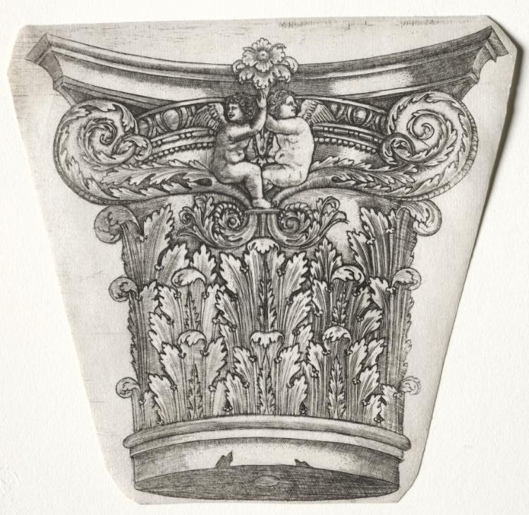 Base and Capital with Putti (capital)