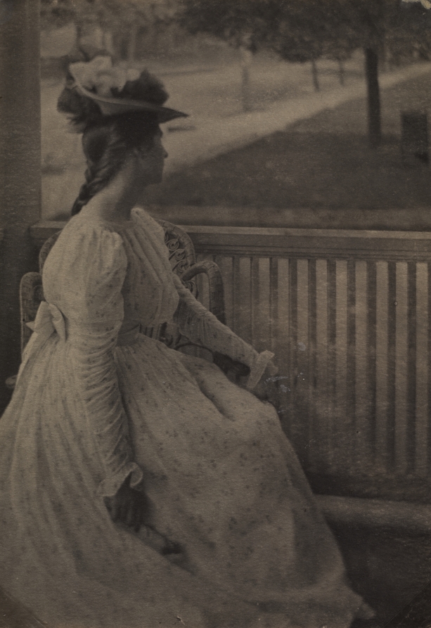 On the Porch (Julia Hall McCune)