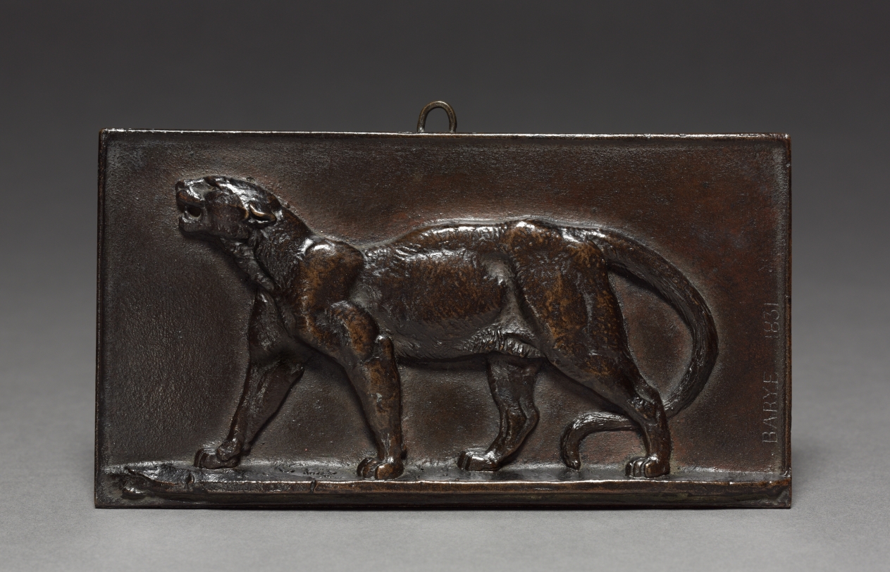 Walking Leopard by Antoine-Louis Barye