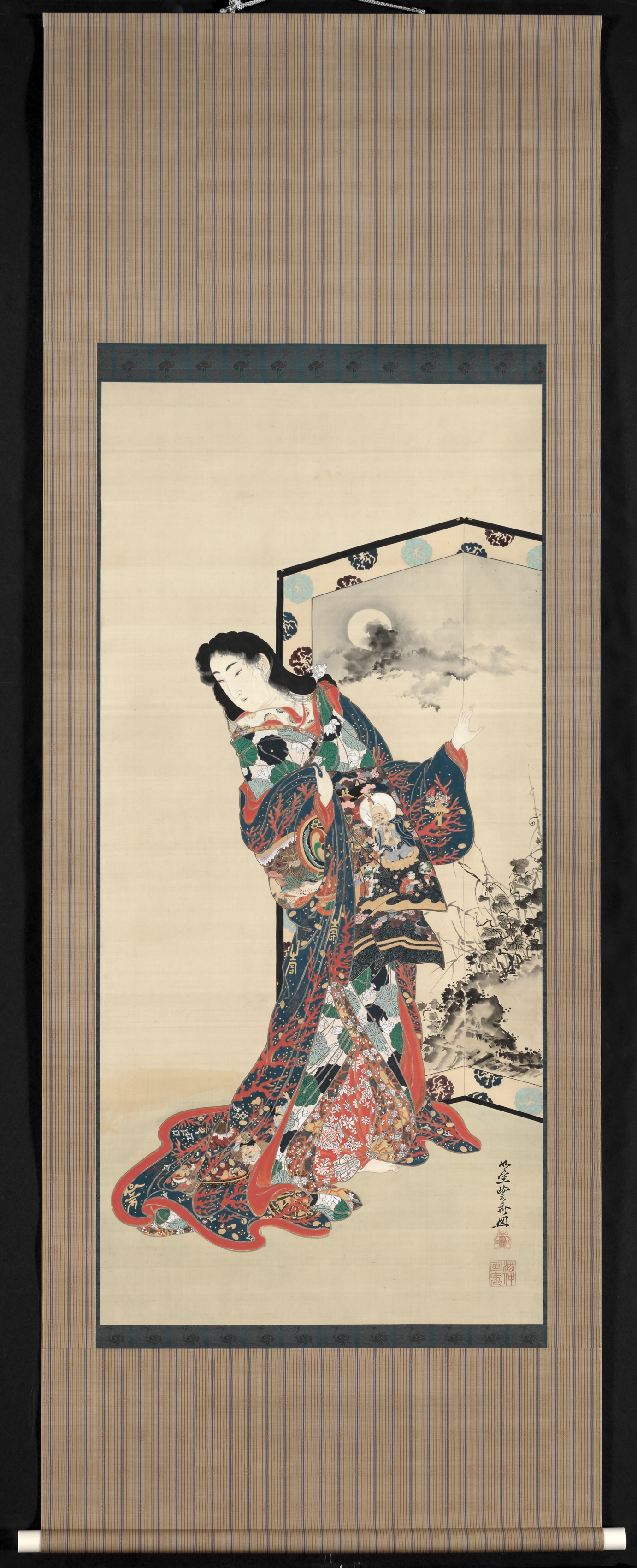 絵画 korodona Hell Courtesan | Cleveland Museum of Art
