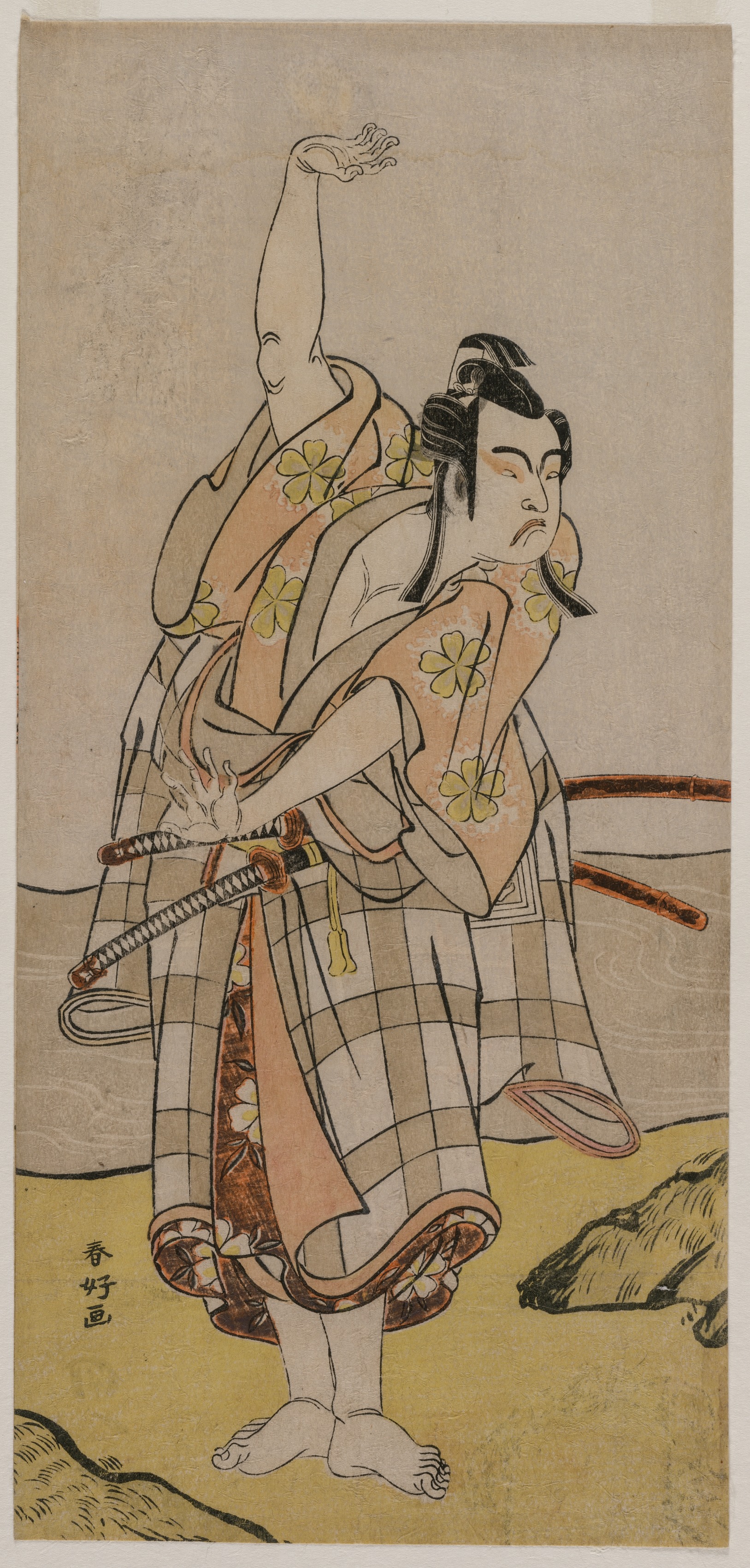 Actor Ichikawa Yaozō II as Sakuramaru | Cleveland Museum of Actor Ichikawa Yaozō II as Sakuramaru | Cleveland Museum of