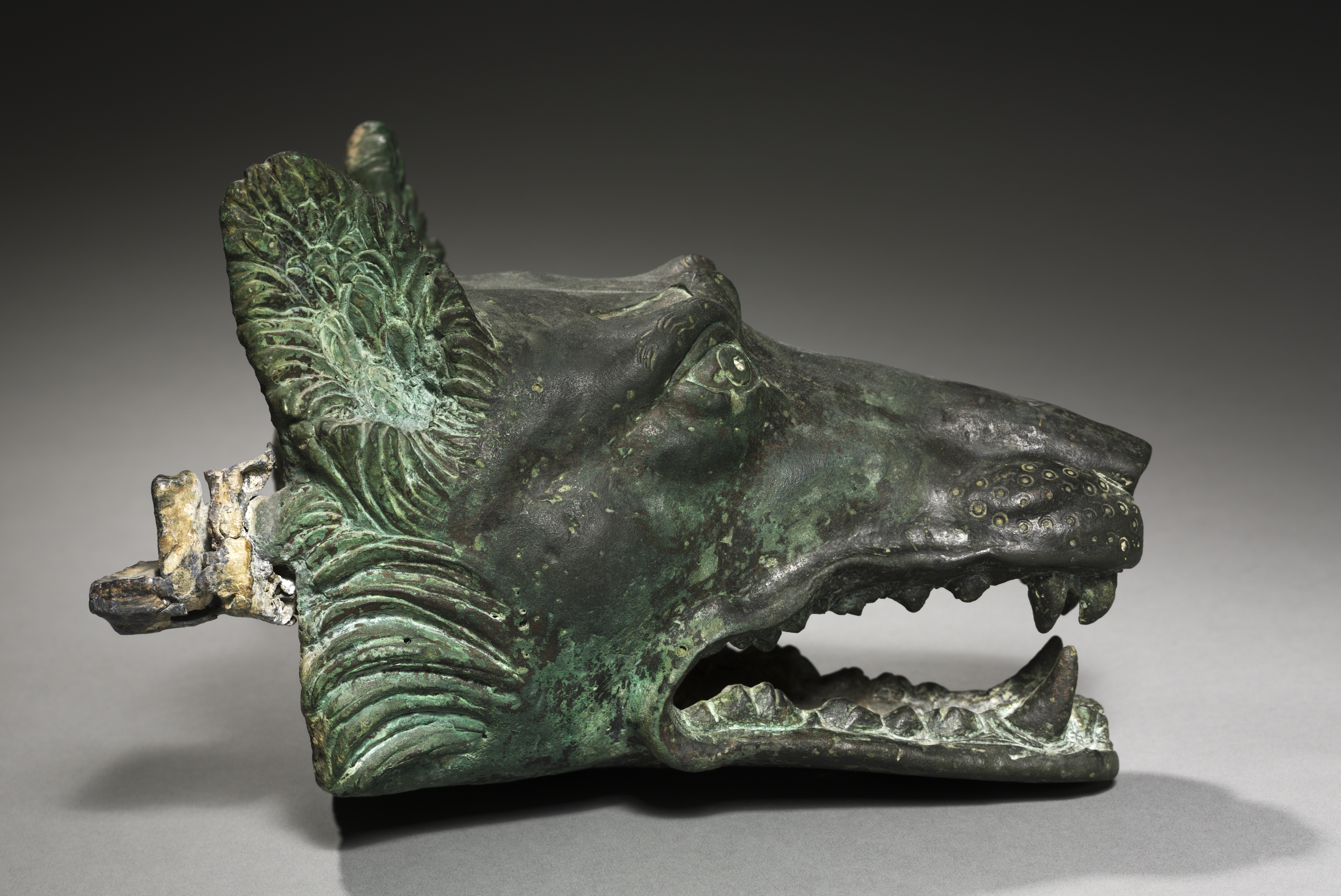 Wolf-Head Barge Fixture | Cleveland Museum of Art