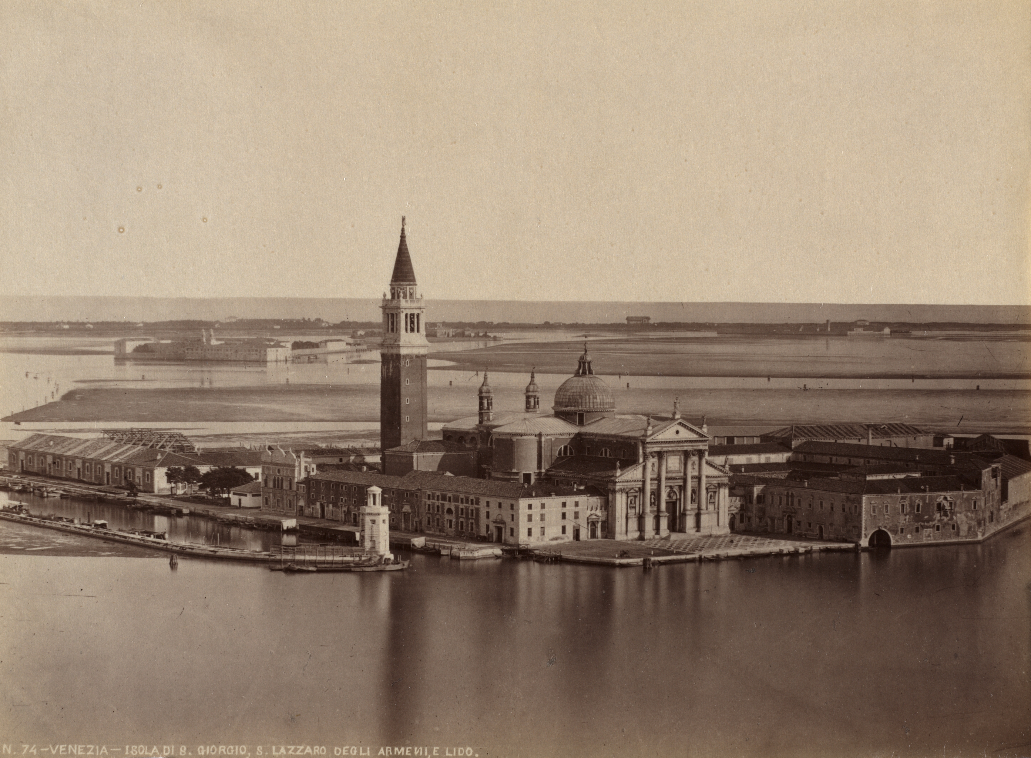 Venice - Island of San Giorgio, San Lazzaro degli Armeni, the Lido |  Cleveland Museum of Art, image size:3400x2501