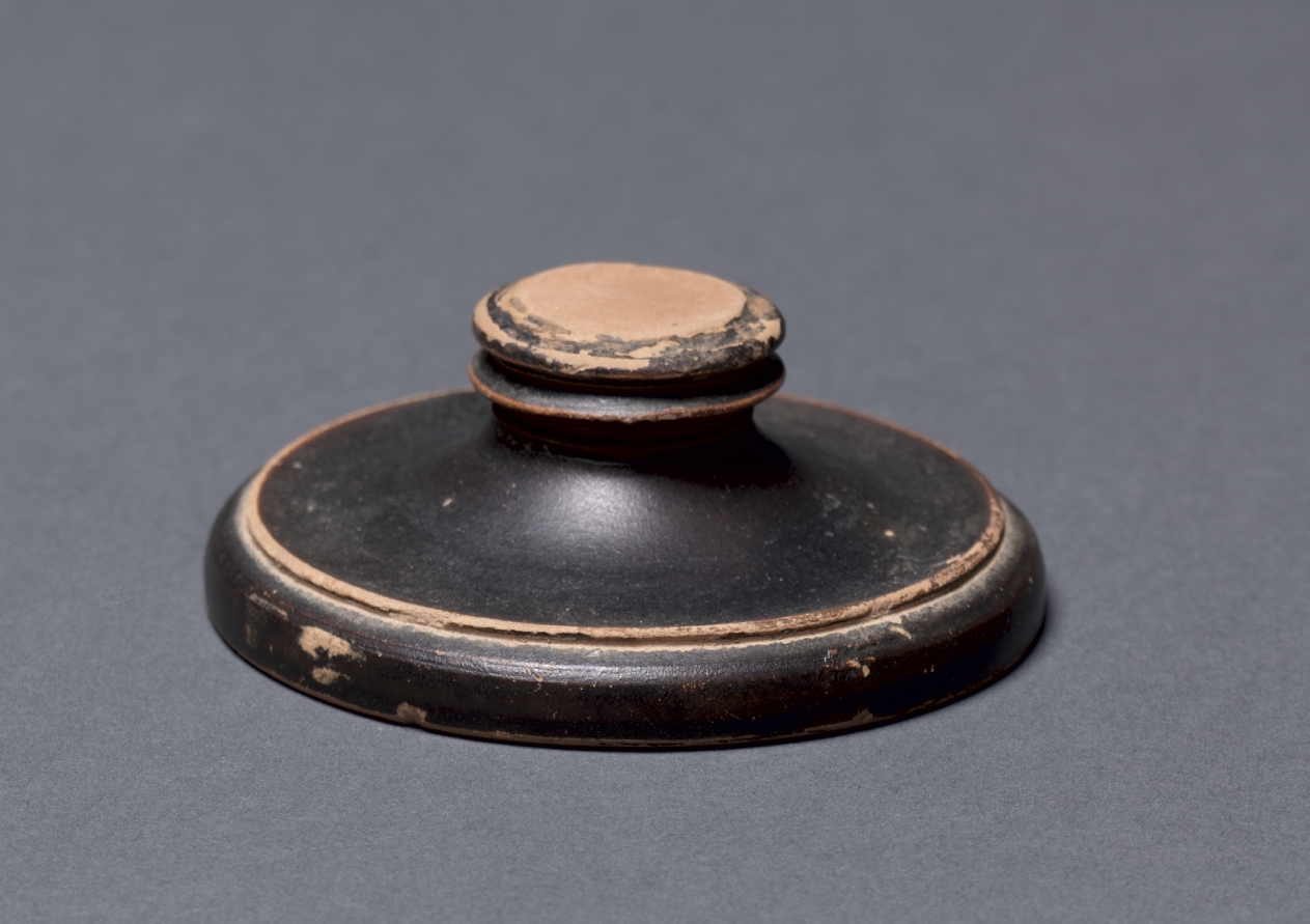 Foot of a Red-Figure Oinochoe (Wine Jug)