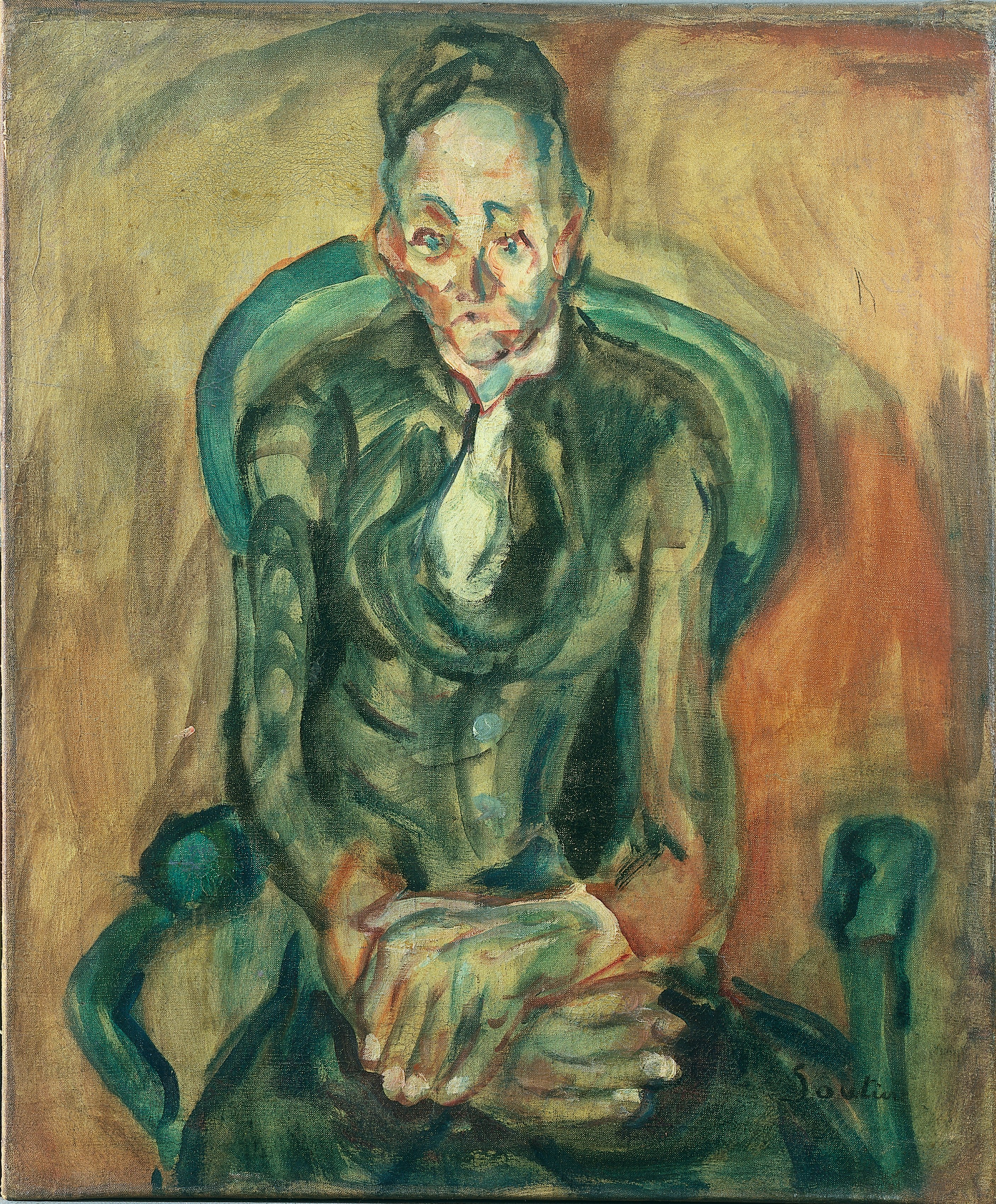 Chaim Soutine,Woman Seated in Armchair,large wall art,framed wall art,canvas hotsell wall art,large canvas,M5464