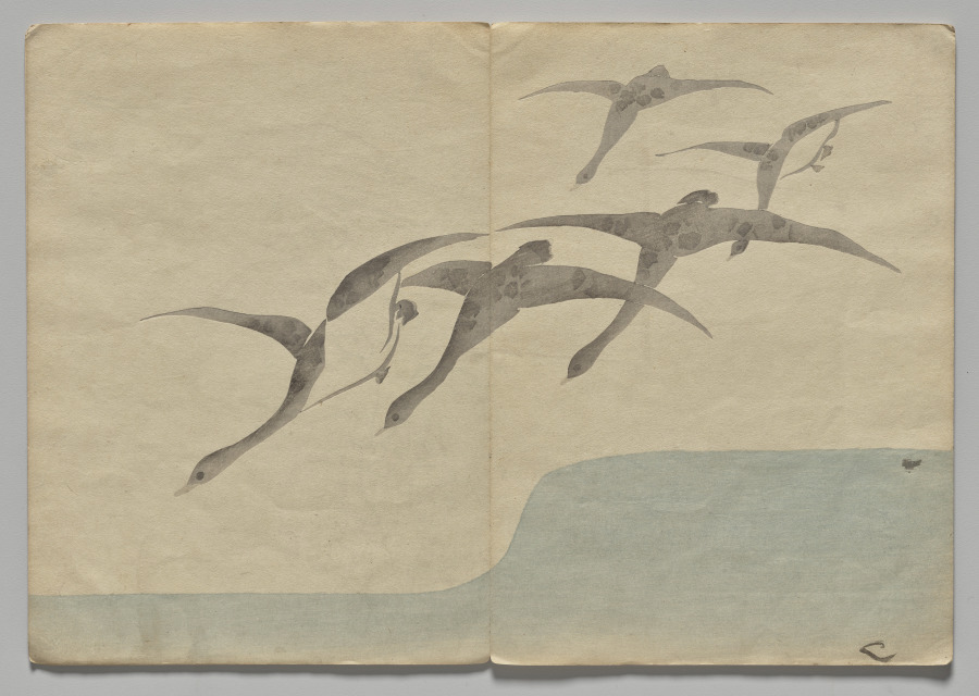 Scene from The Kōrin Picture Book (Volume 1)