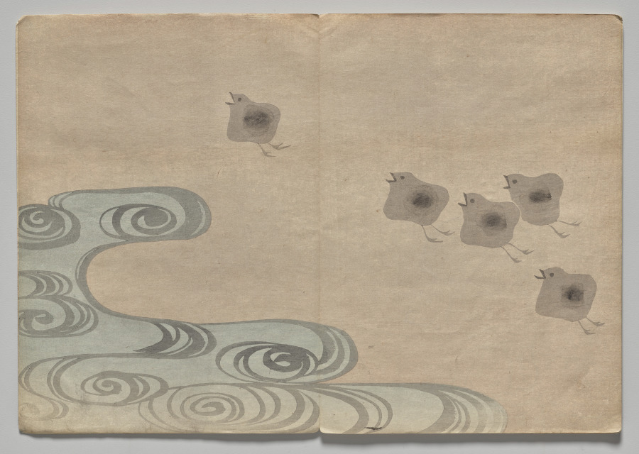 Scene from The Kōrin Picture Book (Volume 1)