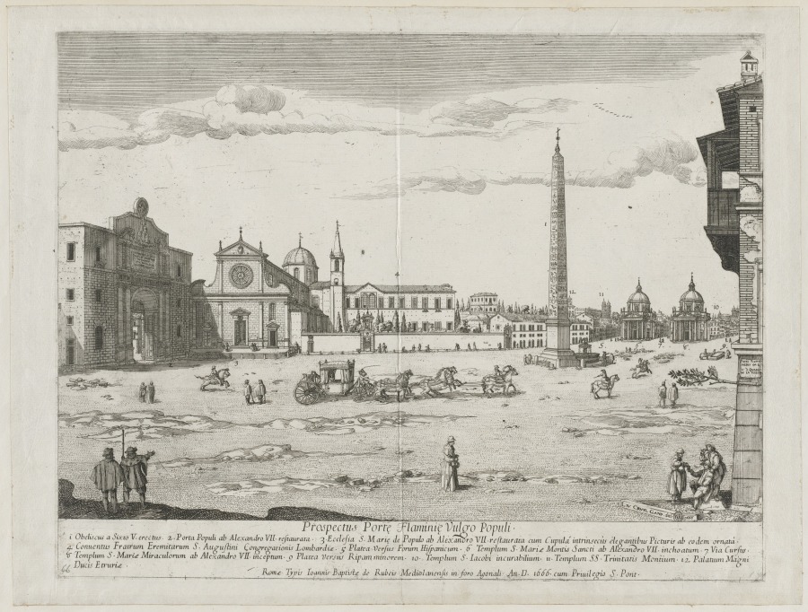 "Prospectus Locurum Urbis Romae Insign[ium]"