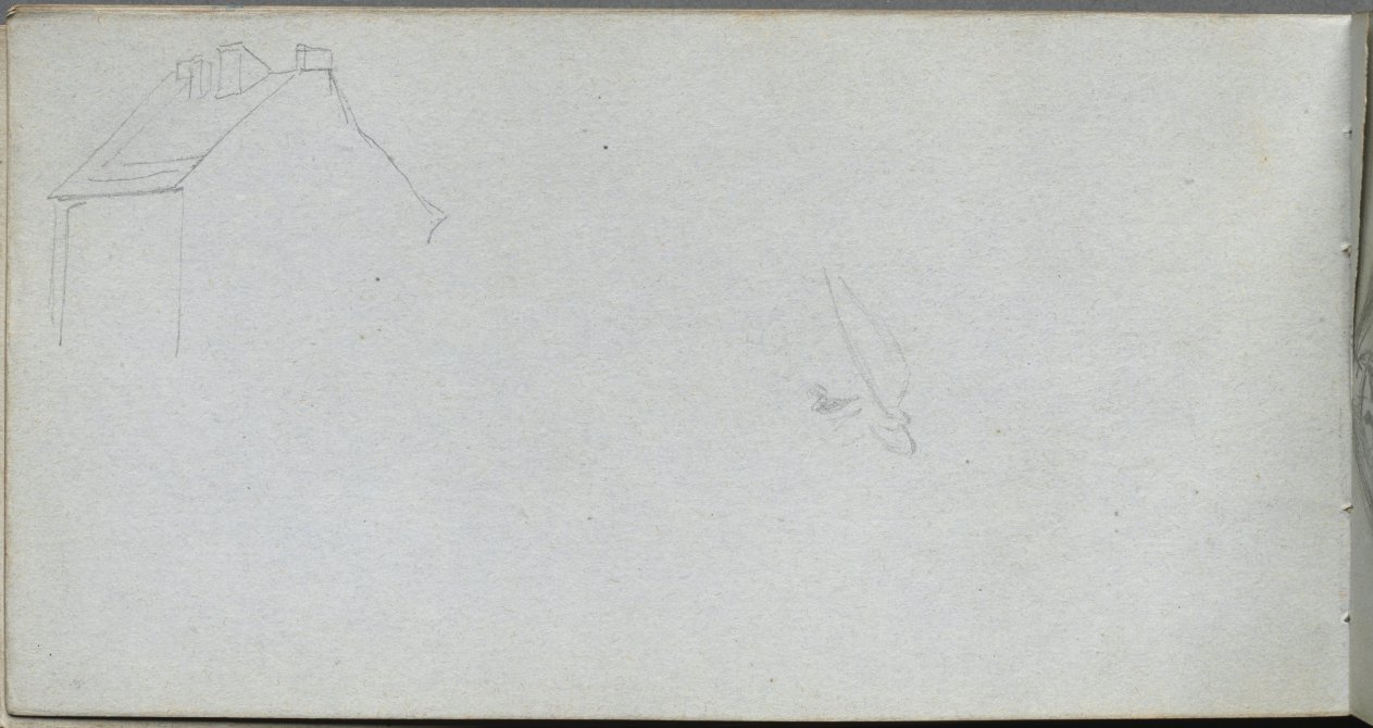 Sketchbook, page 54: Architecture Study