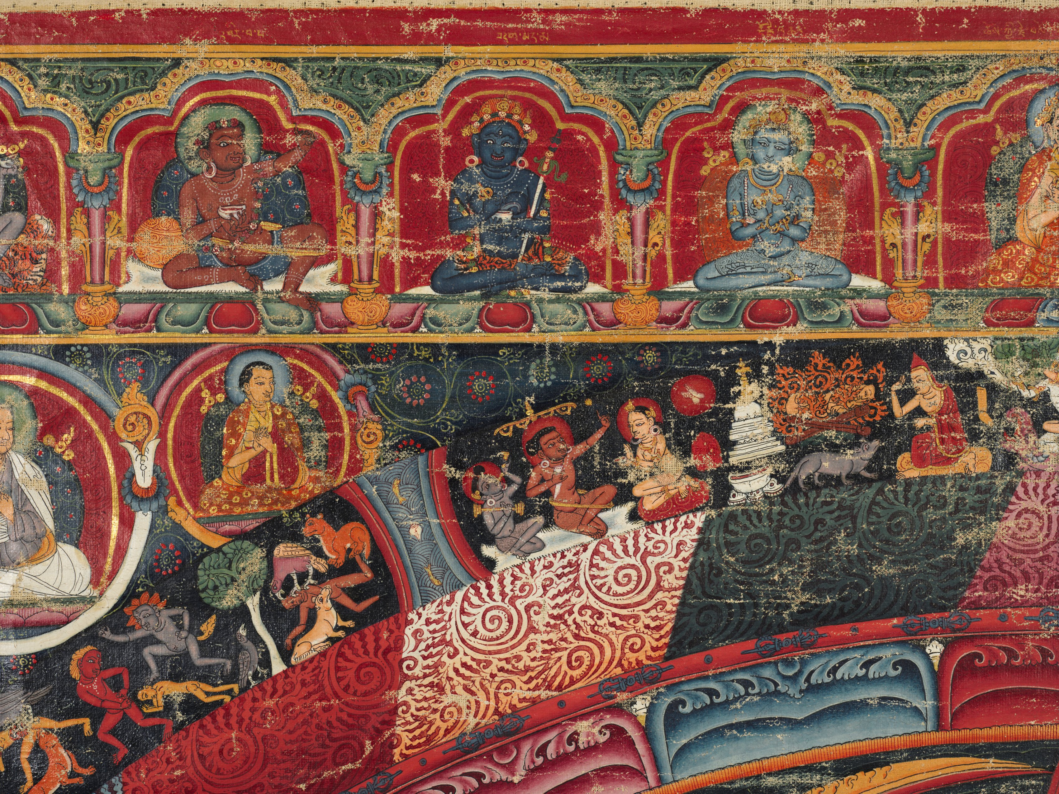 曼荼羅アート Lama Pema Gyancho 2010年作 曼荼羅アート Lama Pema Gyancho 2010年作 Teacher (Lama) - Ngorchen