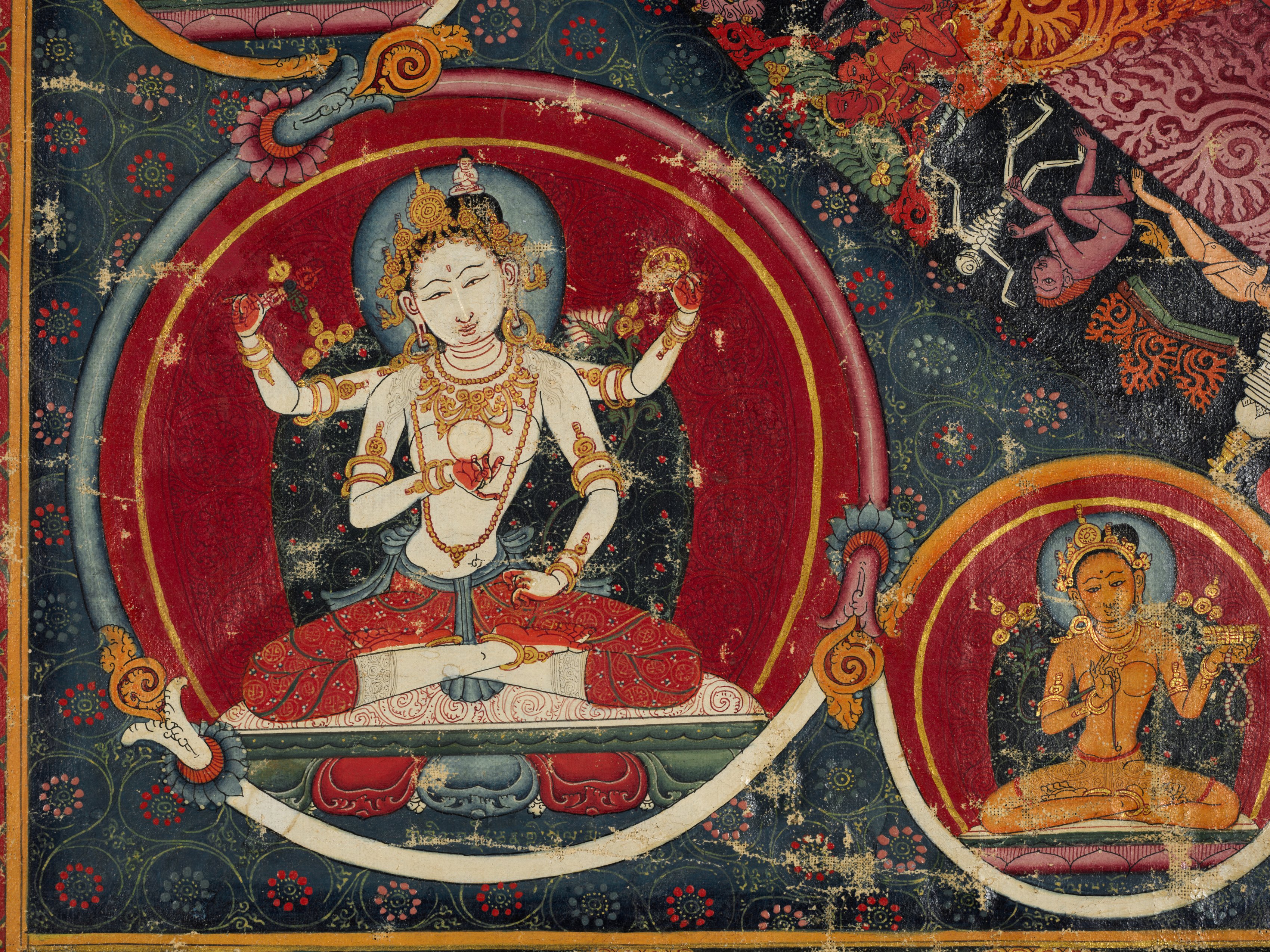 Twenty-three Deity Nairatma Mandala | Cleveland Museum of Art