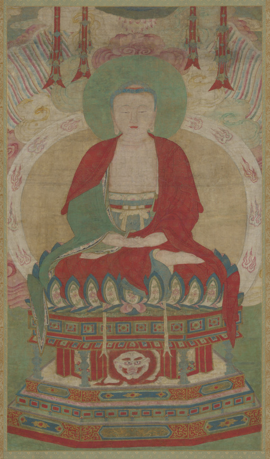 Seated Amitābha