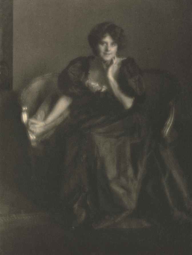 Camera Work: Portrait - Mrs. Harrington Mann