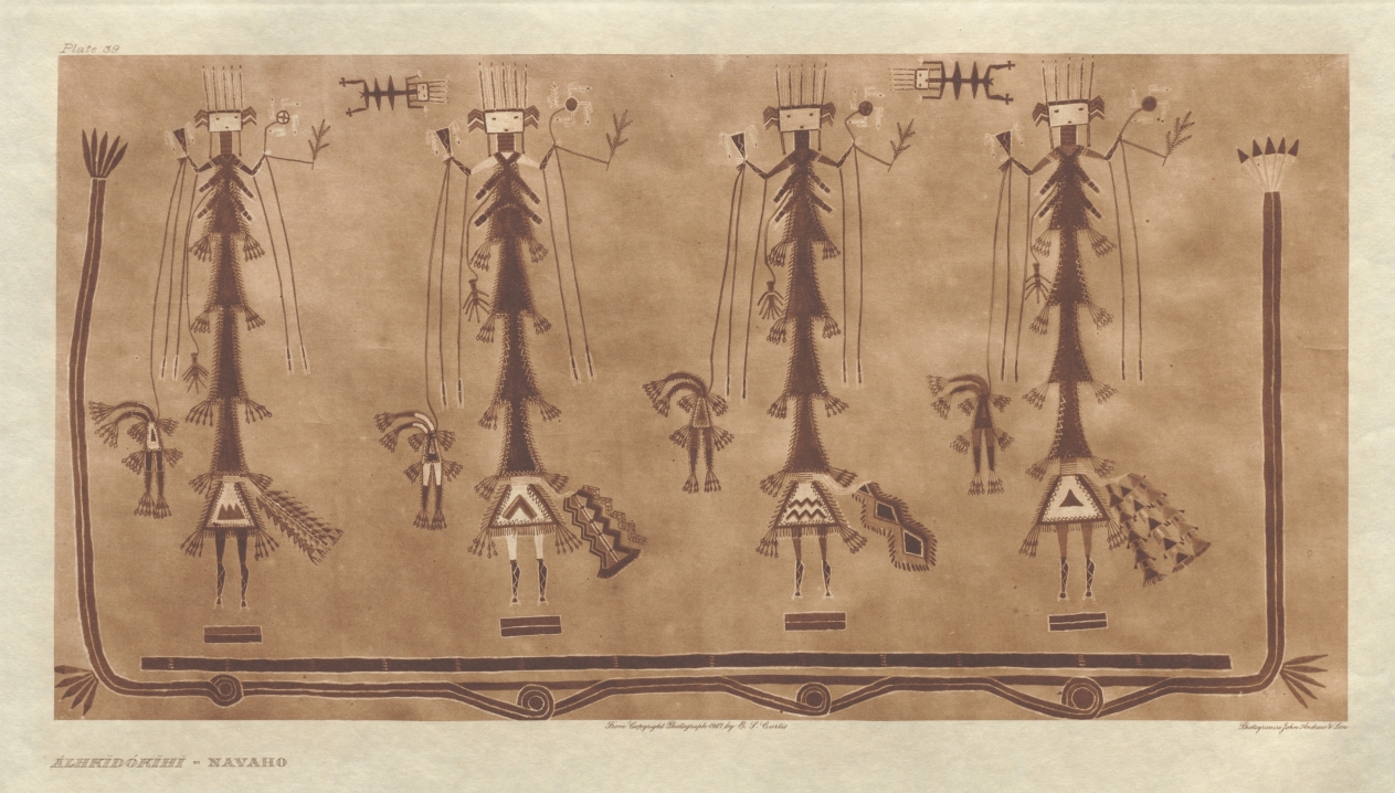 Portfolio I, Plate 39: Alhkidókihi-Navaho