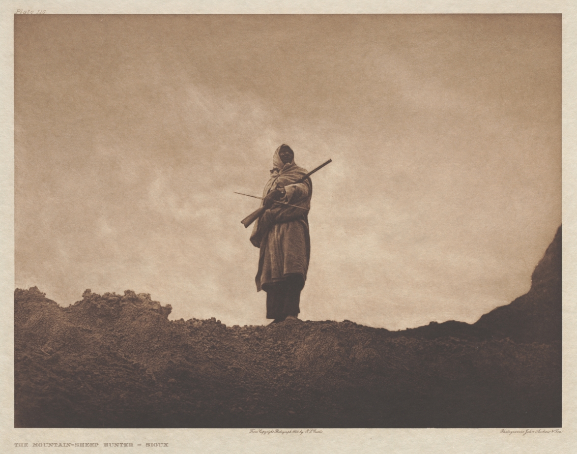 Portfolio III, Plate 110: The Mountain-Sheep Hunter
