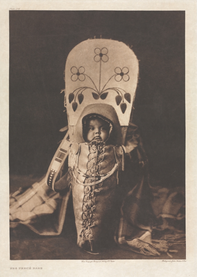 Portfolio VIII, Plate 266: Nez Percé Babe