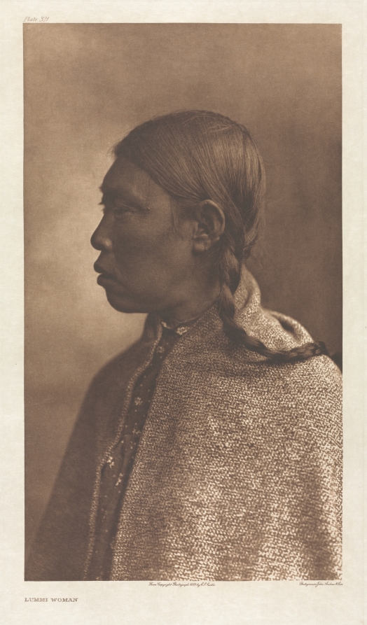 Portfolio IX, Plate 321: Lummi Woman