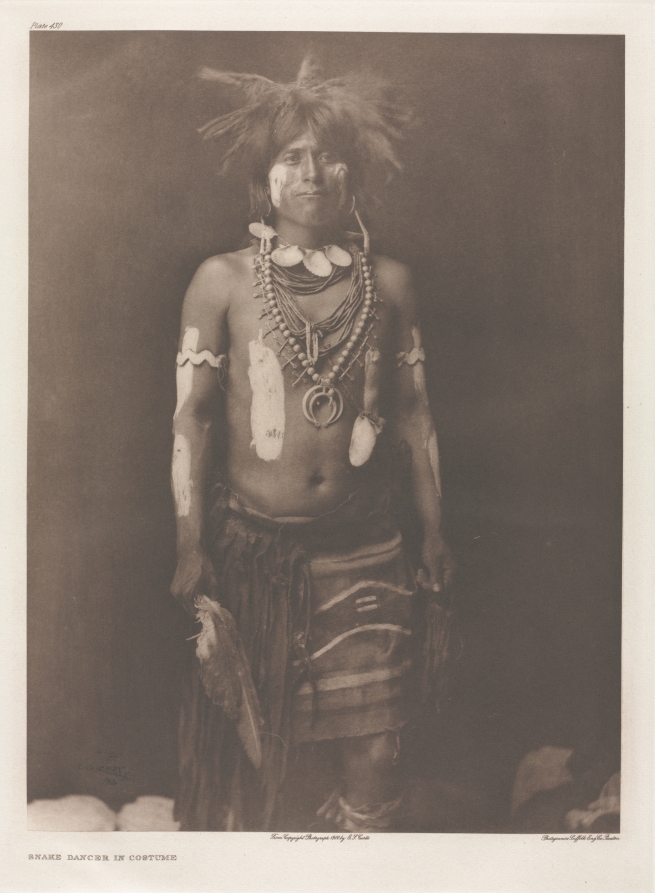 Portfolio XII, Plate 430: Snake Dancer in Costume