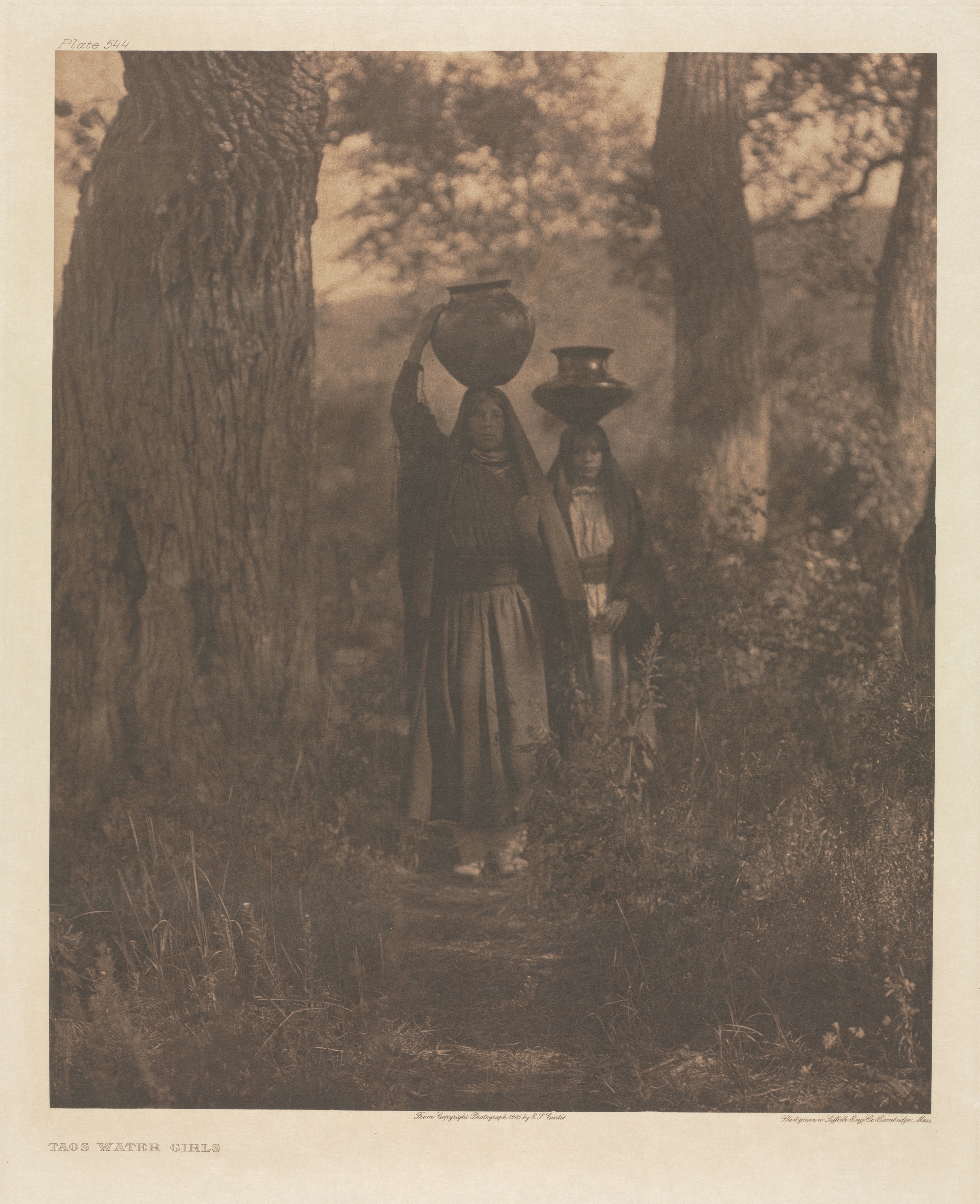 Portfolio XVI, Plate 544: Taos Water Girls