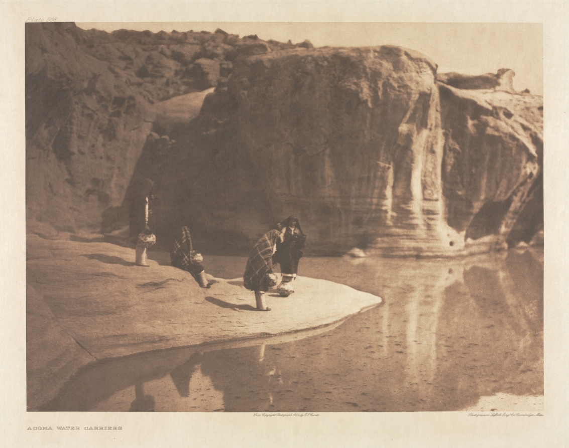 Portfolio XVI, Plate 568: Acoma Water Carriers